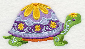 Flower Power Turtle