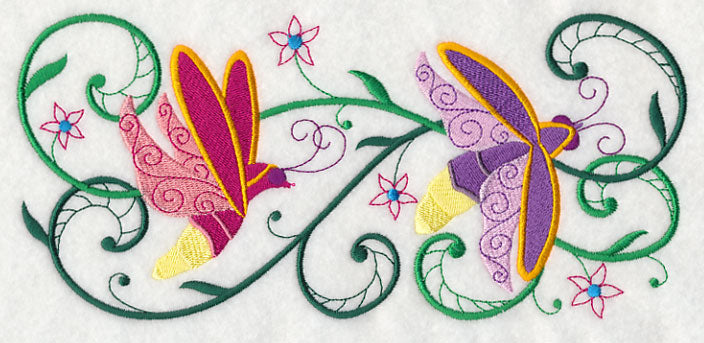 Firefly Frenzy Border