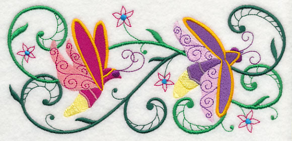 Firefly Frenzy Border