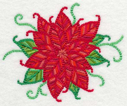 Delicate Christmas Poinsettia