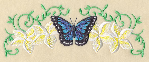 Frangipani and Butterfly Border