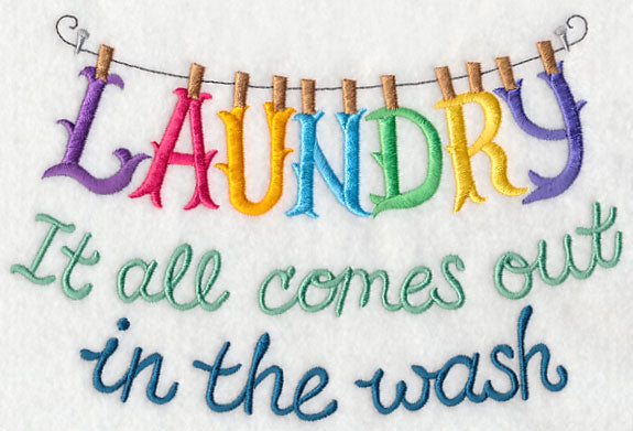 It All Comes Out in the Wash