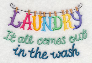 It All Comes Out in the Wash
