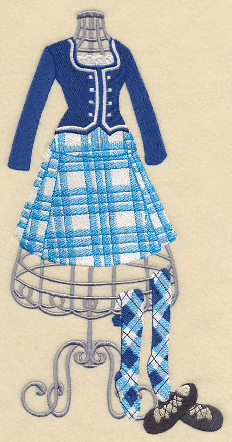 Scottish Dance Dress Form