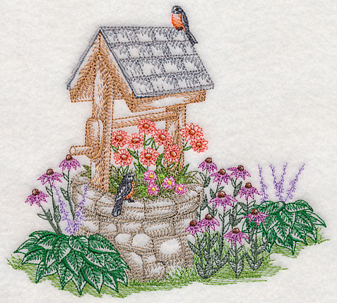 Wishing Well Serenity (Toile)