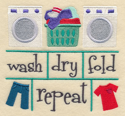 Wash, Dry, Fold, Repeat