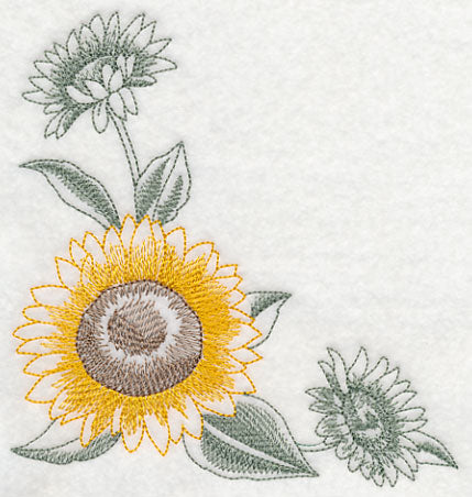 Sunflower Corner (Toile)