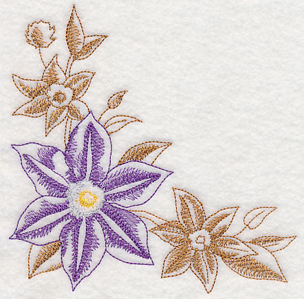 Clematis Corner (Toile)