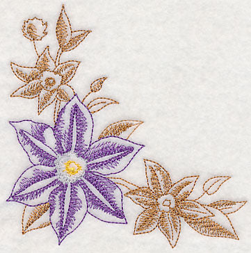 Clematis Corner (Toile)