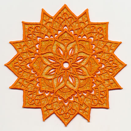 Mehndi Sunburst (Lace)