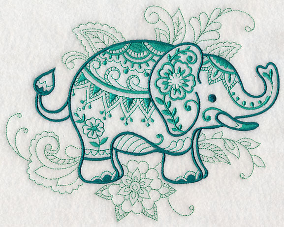 Mehndi Elephant
