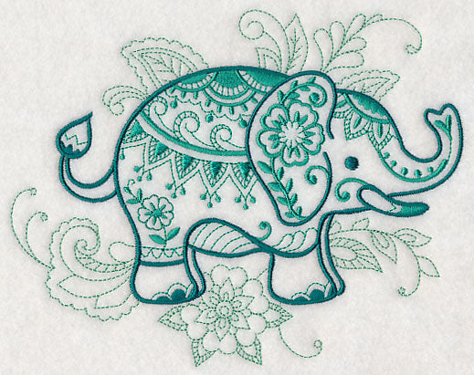Mehndi Elephant