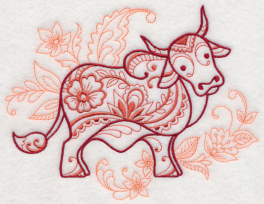 Mehndi Brahma Bull