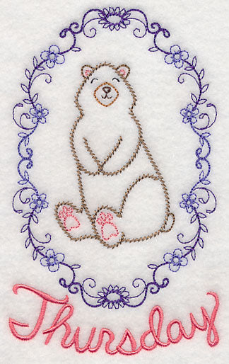 Woodland Cameo - Thursday Bear (Vintage)