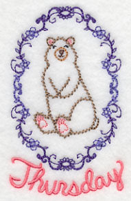 Woodland Cameo - Thursday Bear (Vintage)