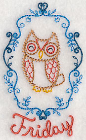 Woodland Cameo - Friday Owl (Vintage)