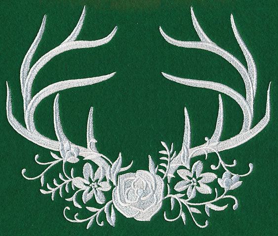 Woodland Whitework Antlers