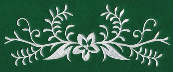 Woodland Whitework Border