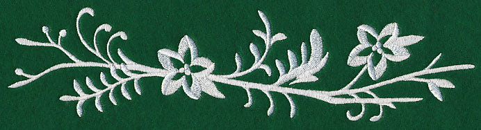 Woodland Whitework Border 2