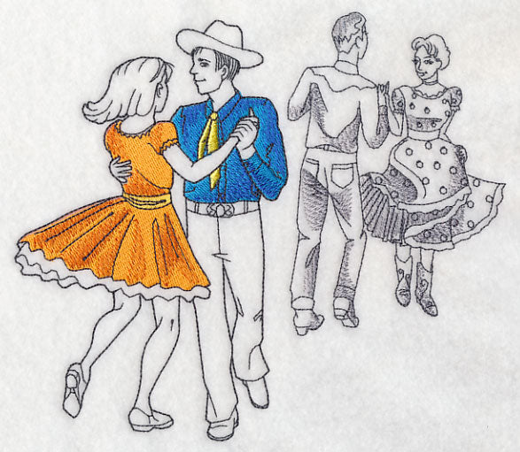Square Dancing Fashion Plate