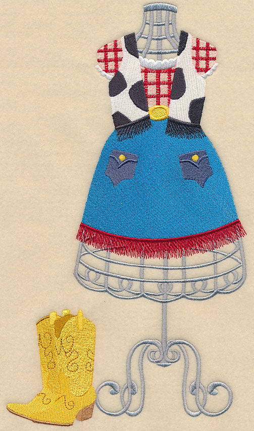 Howdy Partner Dress Form