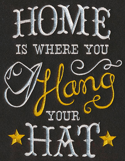 Home is Where You Hang Your Hat