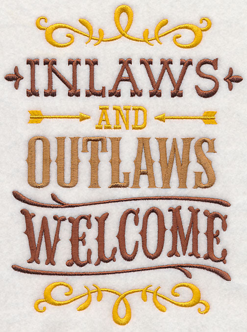 Inlaws and Outlaws Welcome