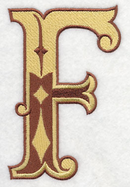 Western Letter F (5 inch)