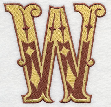 Western Letter W (5 inch)