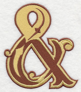 Western Letter Ampersand (5 inch)
