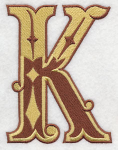 Western Letter K (5 inch)