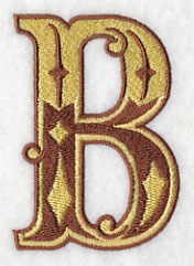 Western Letter B (5 inch)
