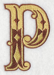 Western Letter P (5 inch)
