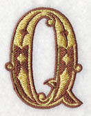 Western Letter Q (5 inch)