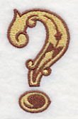 Western Question Mark (5 inch)