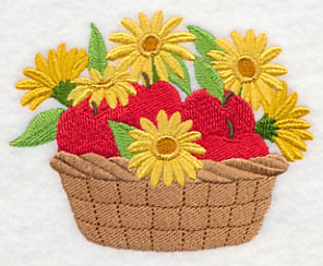 Blooming Autumn Basket