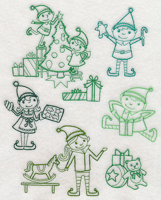 Ho-Ho-Holiday Helpers Medley (Vintage)