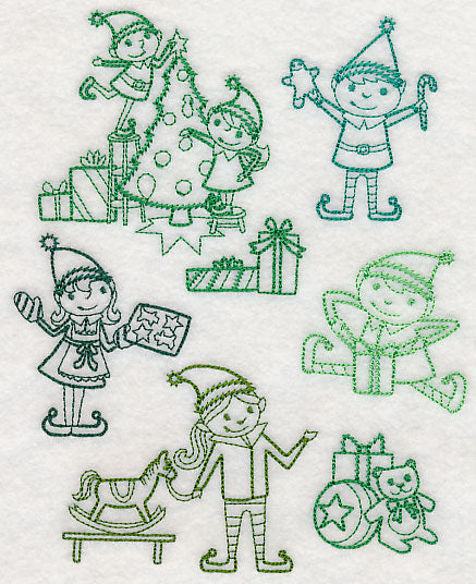 Ho-Ho-Holiday Helpers Medley (Vintage)