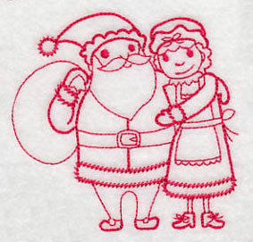 North Pole Santa & Mrs. Claus (Vintage)