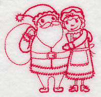 North Pole Santa & Mrs. Claus (Vintage)