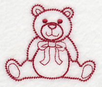 Santa's Toy Shop Teddy Bear (Vintage)