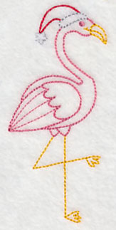 Warm Wishes Flamingo (Vintage)