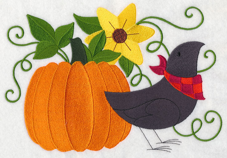 Primitive Autumn Scene