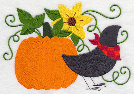 Primitive Autumn Scene