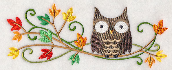 Fall Filigree Owl