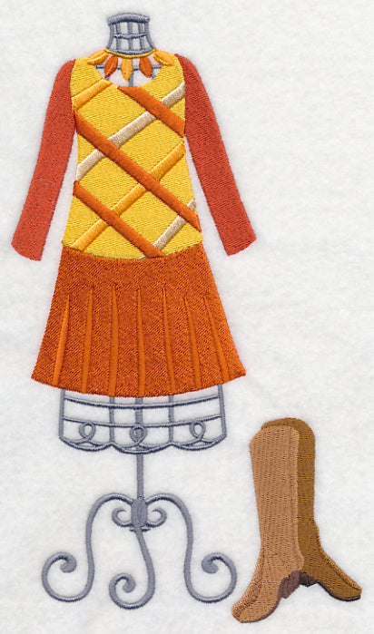 Harvest Gold Dress Form