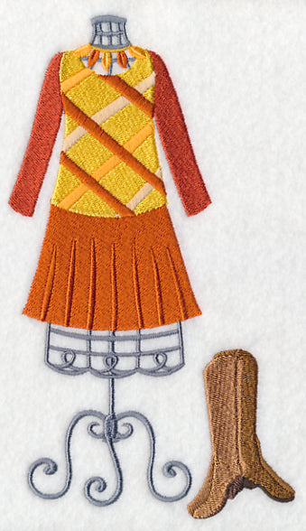 Harvest Gold Dress Form