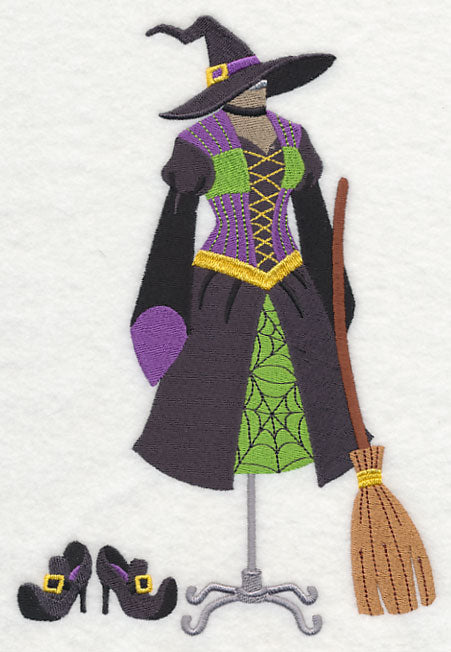 Witch Costume Dress Form
