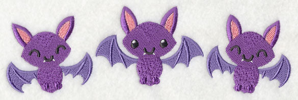 Bewitching Bat Trio