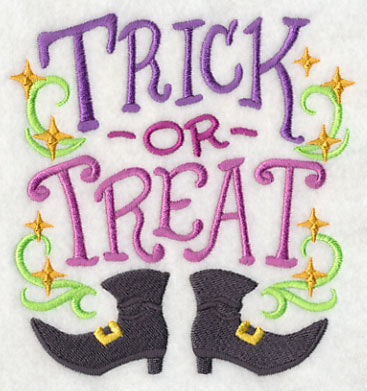 Trick or Treat with Witch Boots